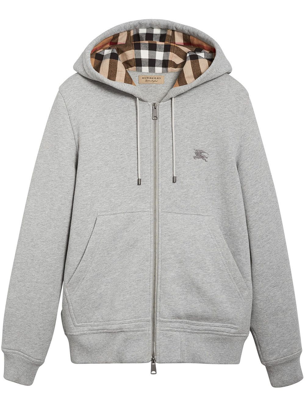 BURBERRY - ZIP-UP HOODIE