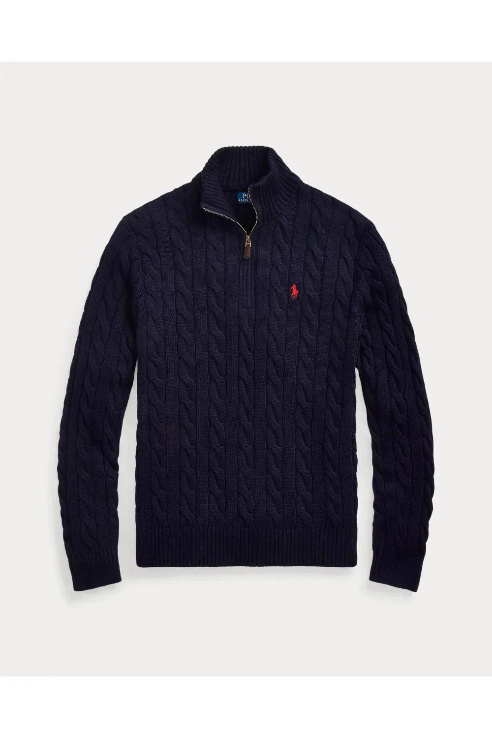 RL POLO® - Half-Zip Dubbel-Gebreid