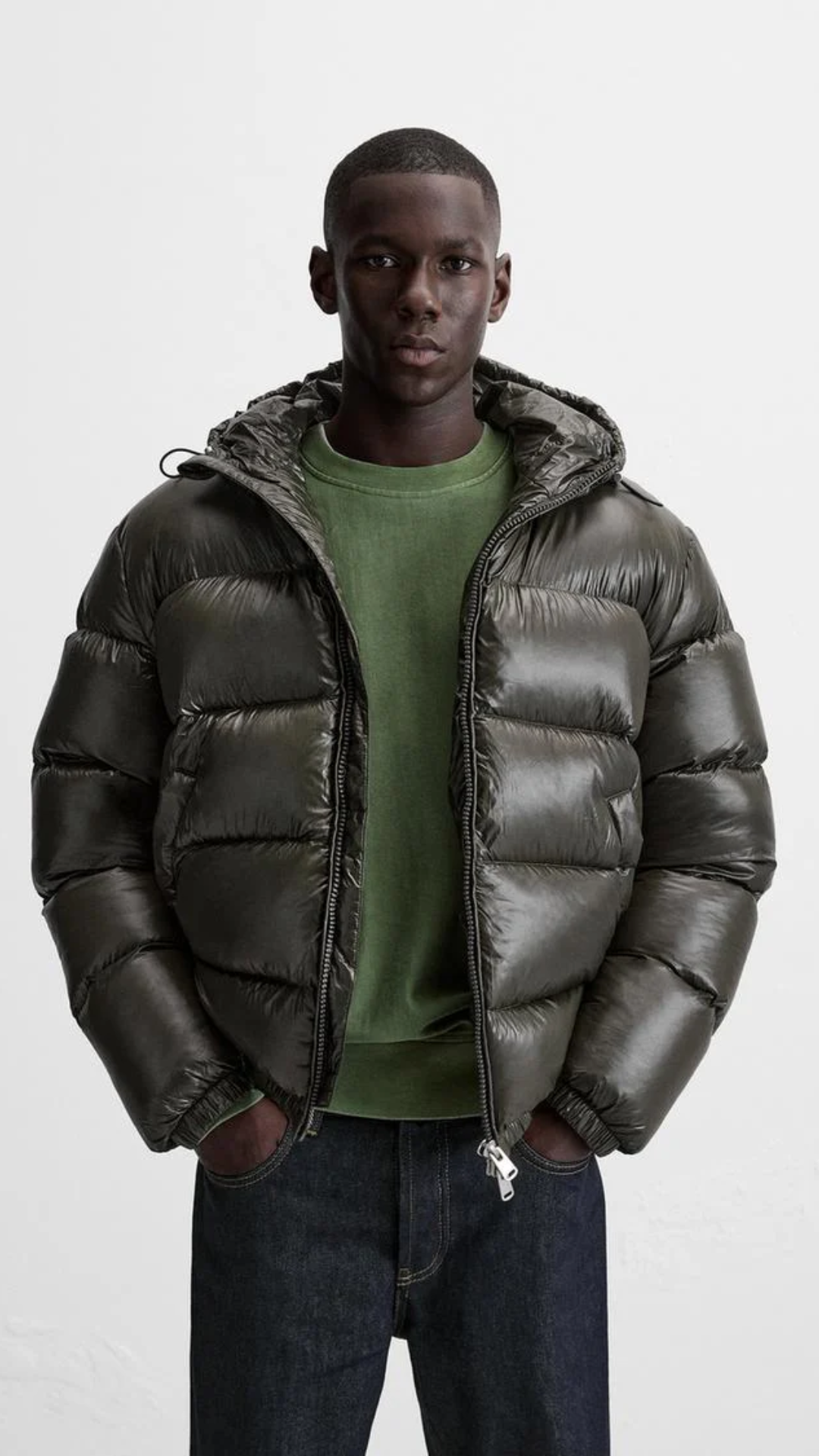 PUFFER JACKET 100% FEATHER